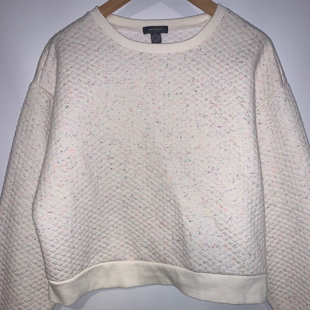 Primary Medium Quilted Sweater